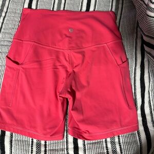 Lululemon Align high rise short with pockets 6”